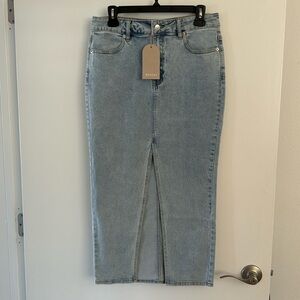 Meshki denim skirt